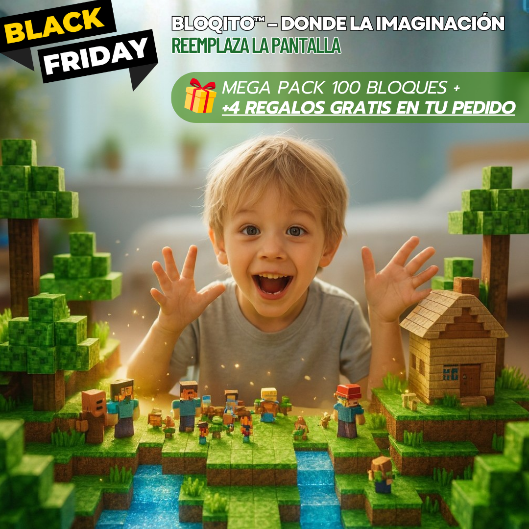 Bloqito™ magnéticos - Donde la imaginación le gana a las pantallas