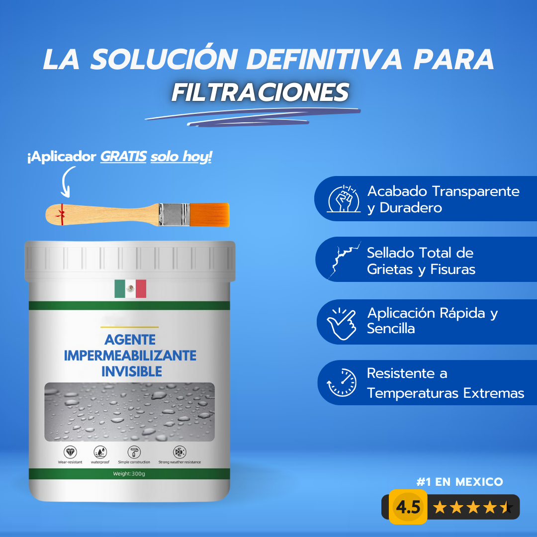 Sellador Pro Max - ¡Adiós filtraciones, hola protección!