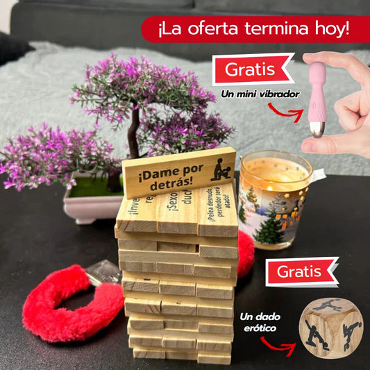 Juego de parejas : Reta y Provoca - No dejes que la torre sea lo único que caiga...