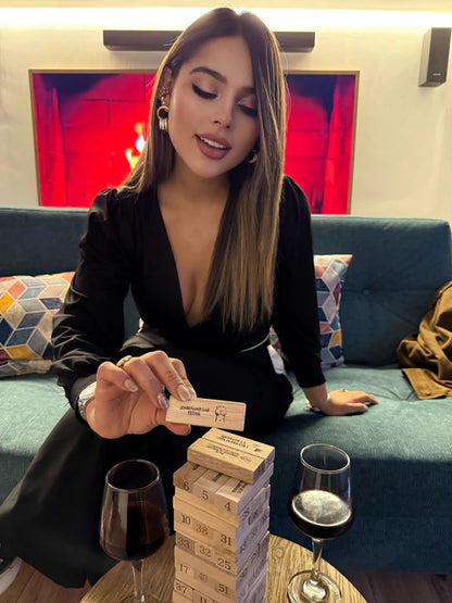 Juego de parejas : Reta y Provoca - No dejes que la torre sea lo único que caiga...